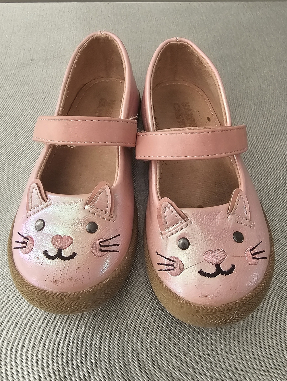 HARPER CANYON Pink Kitty Toddler Mary Jane Shoes